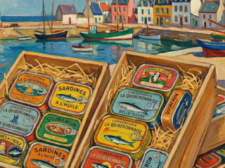 Smagekasser med sp�ndende udvalg af de fineste sardiner