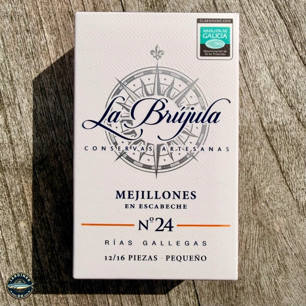 La Br�jula N� 24 Mejillones en Escabeche (12-16 styk)