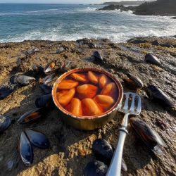 La Br�jula N� 27 Mejillones Grande en Escabeche (8-10 styk)