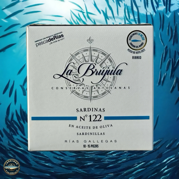 Sardinillas Do Xeito N 122 - En aciete de oliva - 10-15 piezas - 2022