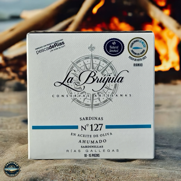 Sardinillas Do Xeito N 127 - En Aceite De Oliva Ahumado - 10-15 piezas - 2022