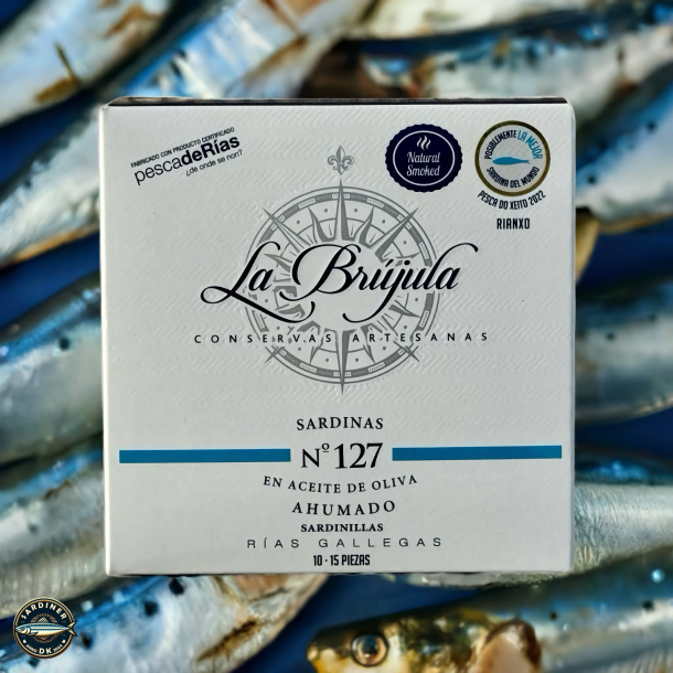 Sardinillas Do Xeito N 127 - En Aceite De Oliva Ahumado - 10-15 piezas - 2022