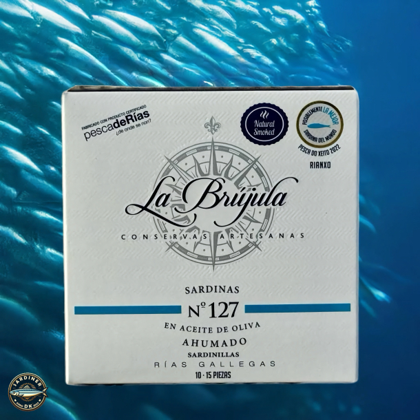 Sardinillas Do Xeito N 127 - En Aceite De Oliva Ahumado - 10-15 piezas - 2022