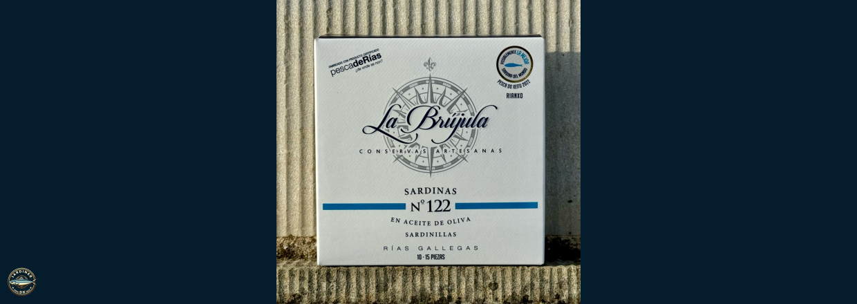 Nu kan vi tilbyde Do Xeito Sardinas fra La Brjula  en hyldest til havet og hndvrket