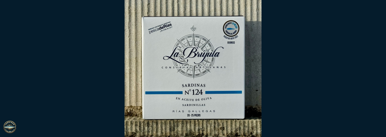 Nu kan vi tilbyde Do Xeito Sardinas fra La Brjula  en hyldest til havet og hndvrket