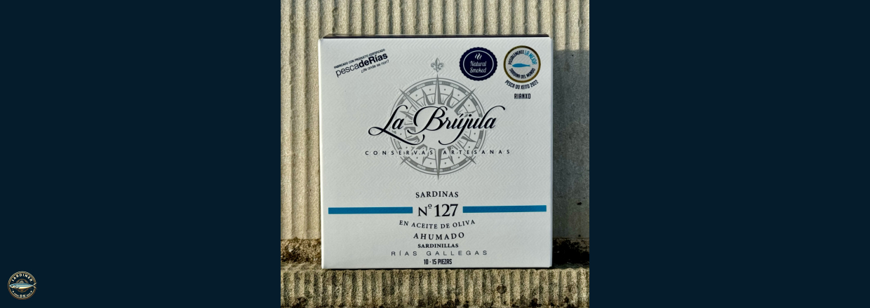 Nu kan vi tilbyde Do Xeito Sardinas fra La Brjula  en hyldest til havet og hndvrket