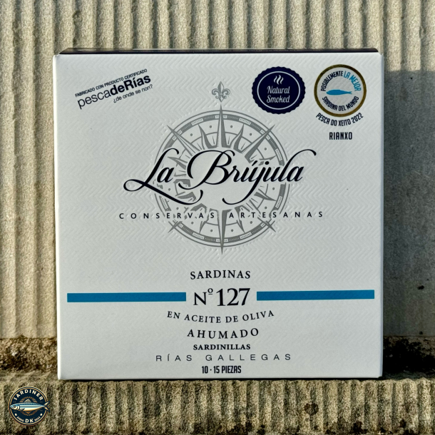 Sardinillas Do Xeito N 127 - En Aceite De Oliva Ahumado - 10-15 piezas - 2022