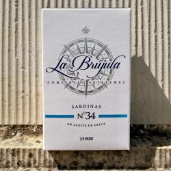 La Br�jula Sardinas N 34 i olivenolie
