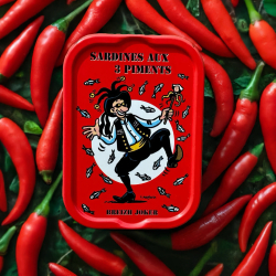 Smagekasse-2 med otte dser Sardines Millsimes fra La Quiberonnaise