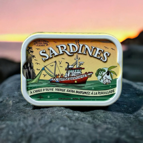 Sardines  l'huile d'olive vierge extra parfume  la persillade - Millsime 2024