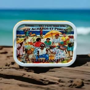 Sardines  l'huile d'olive vierge extra aux achards et piment - Millsime 2024