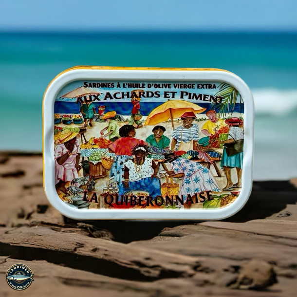 Sardines  l'huile d'olive vierge extra aux achards et piment - Millsime 2024