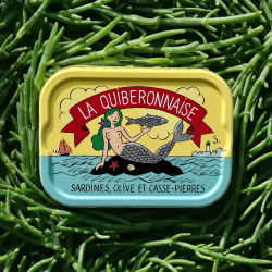Smagekasse-2 med otte dser Sardines Millsimes fra La Quiberonnaise