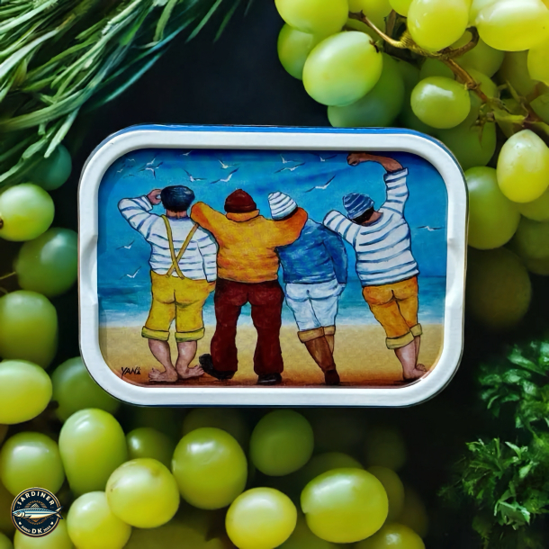 Smagekasse-1 med otte dser Sardines Millsimes fra La Quiberonnaise