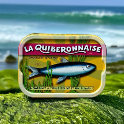 Sardines  l'huile d'olive vierge extra et aux algues - Millsime 2023