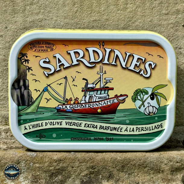 Sardines  l'huile d'olive vierge extra parfume  la persillade - Millsime 2023