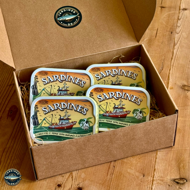 Sardines  l'huile d'olive vierge extra parfume  la persillade - Millsime 2024