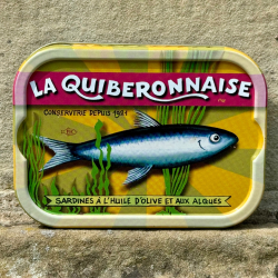 Sardines  l'huile d'olive vierge extra et aux algues - Millsime 2023