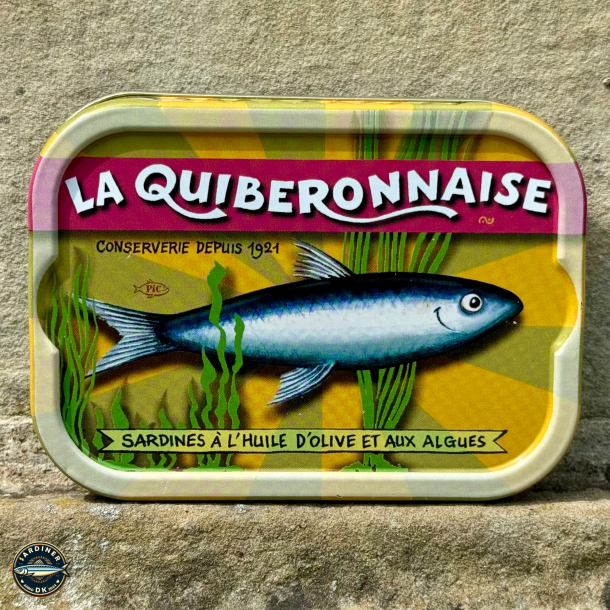 Sardines  l'huile d'olive vierge extra et aux algues - Millsime 2023