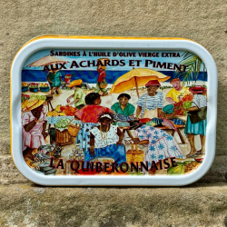 Sardines  l'huile d'olive vierge extra aux achards et piment - Millsime 2024