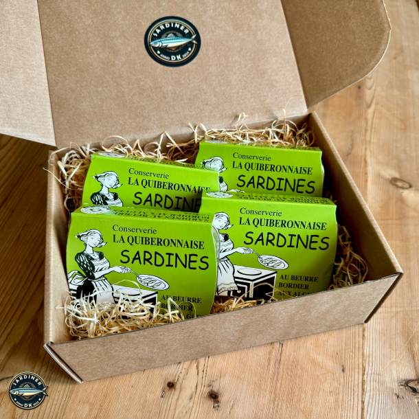 Sardines au beurre Bordier aux Algues - Millsime 2024