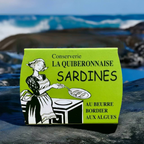 Sardines au beurre Bordier aux Algues - Millsime 2024
