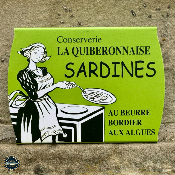 Sardines au beurre Bordier aux Algues - Millsime 2024