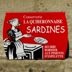 Sardines Millsimes au beurre Bordier aux piments d'Espelette