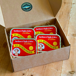 Sardines  l'huile d'olive vierge extra et aux citron - Millsime 2024