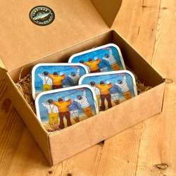 Sardines Millsimes marines au vin blanc et aux aromates