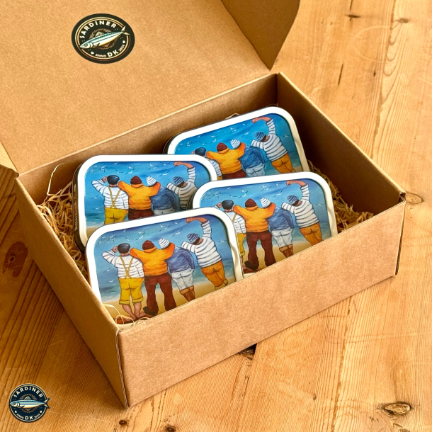 Sardines Millsimes marines au vin blanc et aux aromates