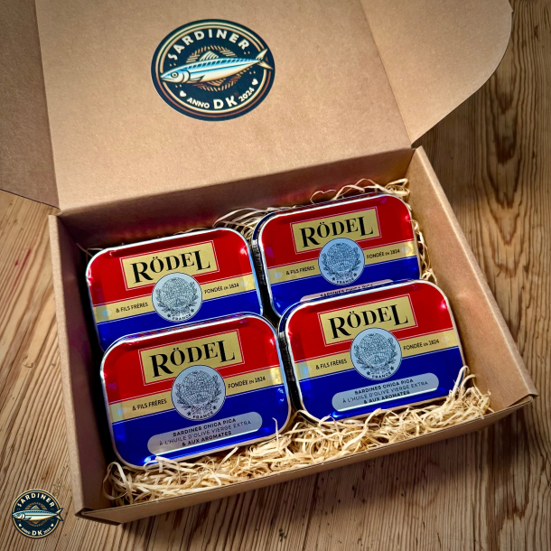 Sardines Chica Pica -  l'huile d'olive vierge extra &amp; aux Aromates