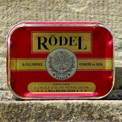 R�del &amp; Fils Fr�res - Sardines Mill�sime 2024 - � l'huile d'olive vierge extra