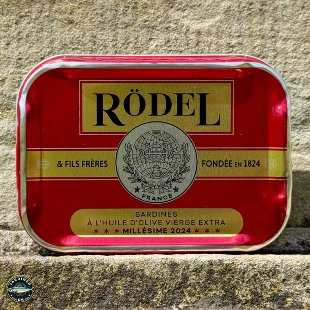 R�del &amp; Fils Fr�res - Sardines Mill�sime 2024 - � l'huile d'olive vierge extra