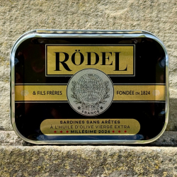 R�del &amp; Fils Fr�res - Sardines sans ar�tes Mill�sime 2024 - � l'huile d'olive vierge extra