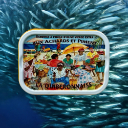Sardines  l'huile d'olive vierge extra aux achards et piment - Millsime 2024