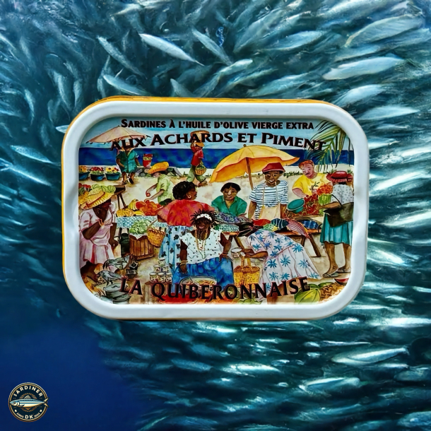 Sardines  l'huile d'olive vierge extra aux achards et piment - Millsime 2024