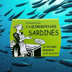 Sardines au beurre Bordier aux Algues - Millsime 2024