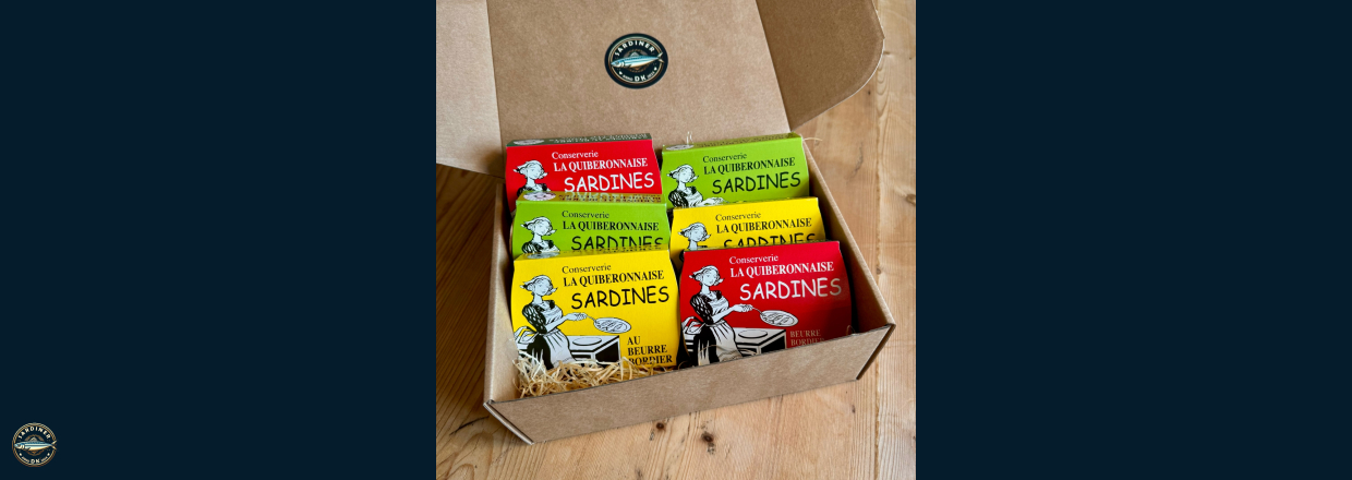Smagekasser med sp�ndende udvalg af de fineste sardiner