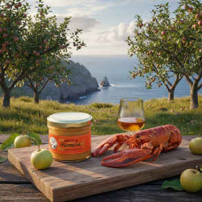 Mousse de homard au lambig de Bretagne