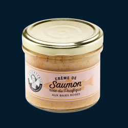 Cr�me de saumon rose du Pacifique aux baies roses