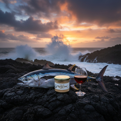 Alle seks forskellige Tartinables samlet i gavekasse