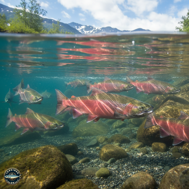Cr�me de saumon rose du Pacifique aux baies roses
